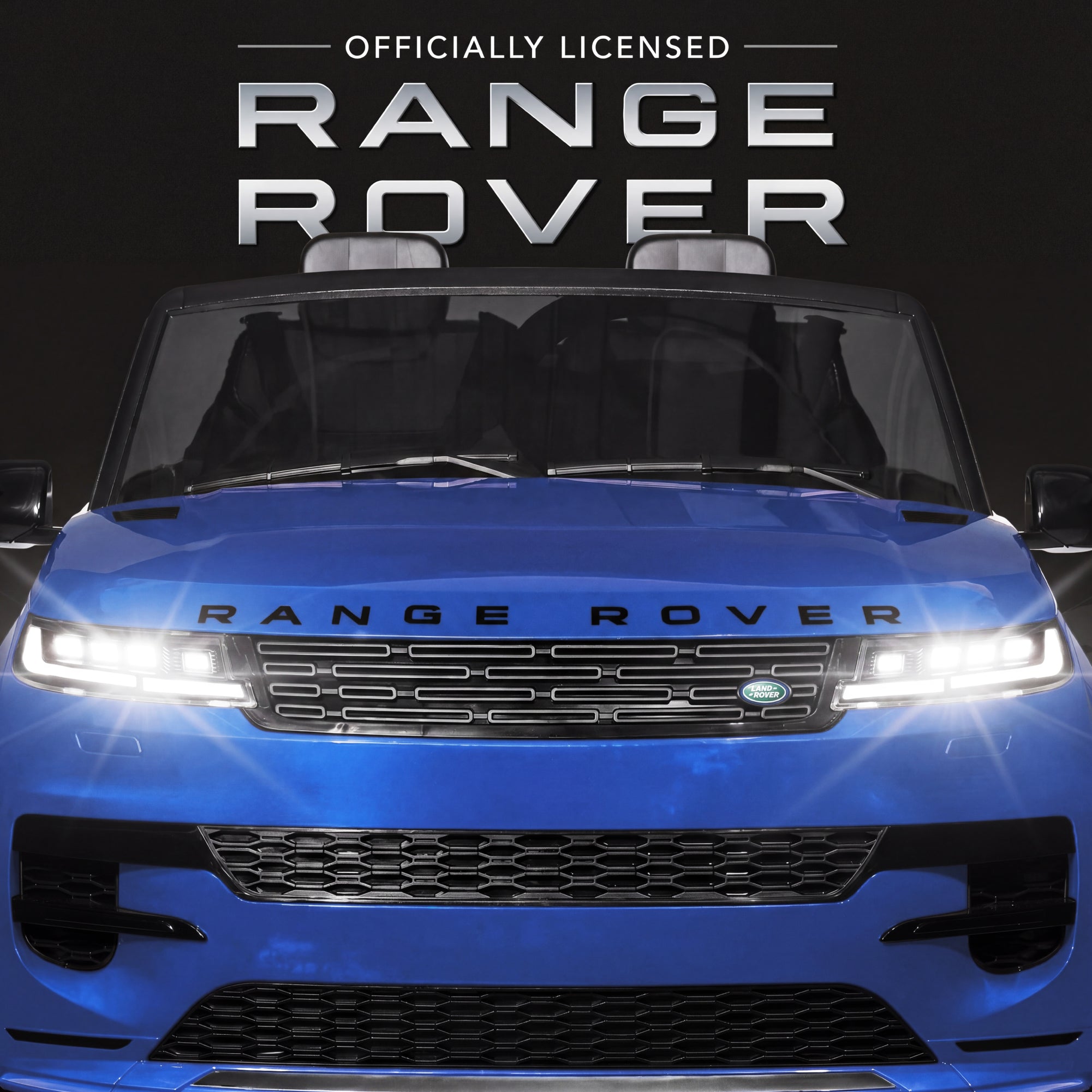 24V 2-Seater Licensed Range Rover Sport Ride-On Car w/ Parent Control
