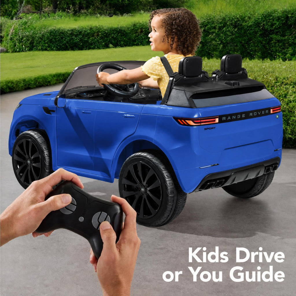 24V 2-Seater Licensed Range Rover Sport Ride-On Car w/ Parent Control