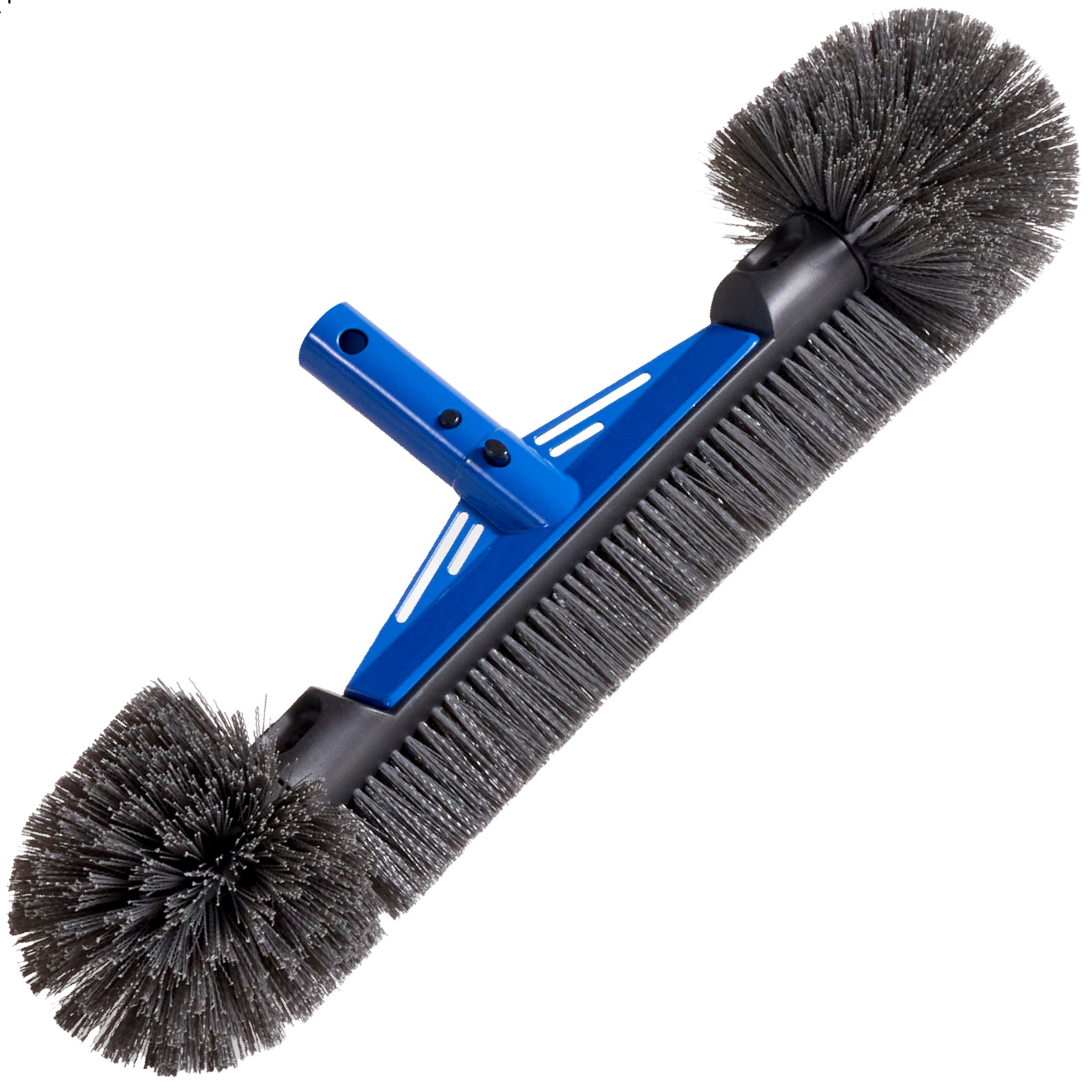 20\" Heavy-Duty Pool Brush Head with Reinforced Aluminum Bracket