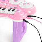 24-Key Kids Musical Electronic Keyboard w/ Drums Microphone MP3 - Pink