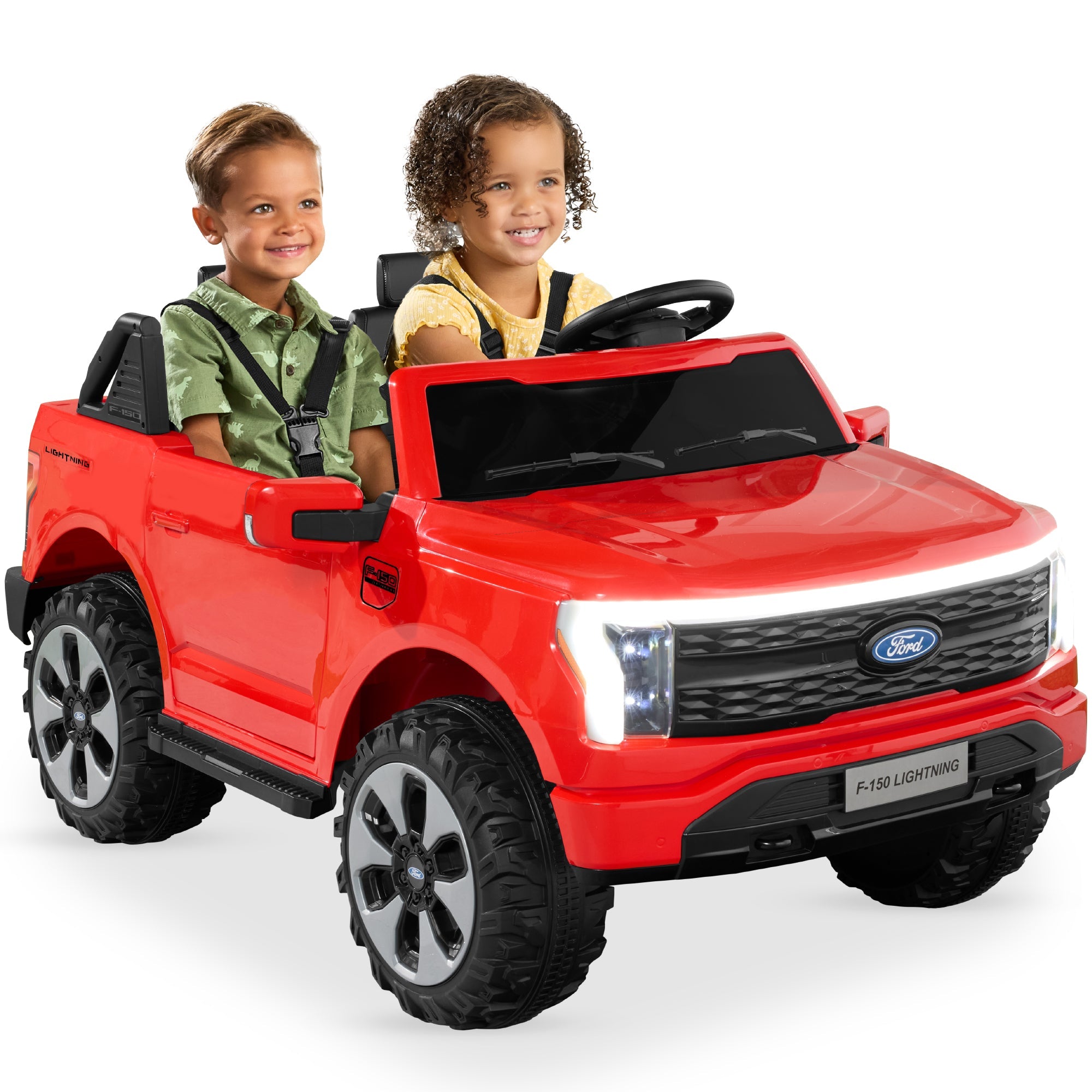 24V Kids Ride On Car Officially Licensed Ford Lightning w/ Remote 2 Speeds