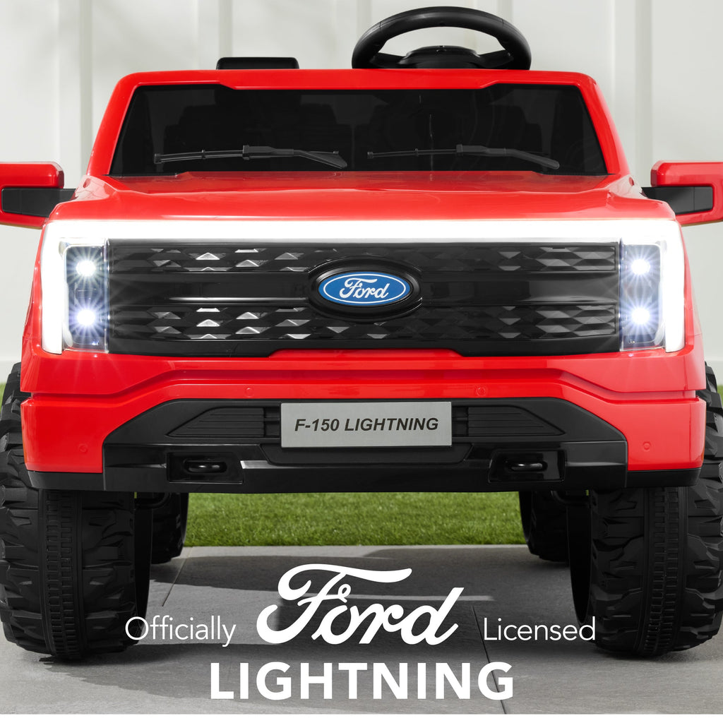 24V Kids Ride On Car Officially Licensed Ford Lightning w/ Remote 2 Speeds