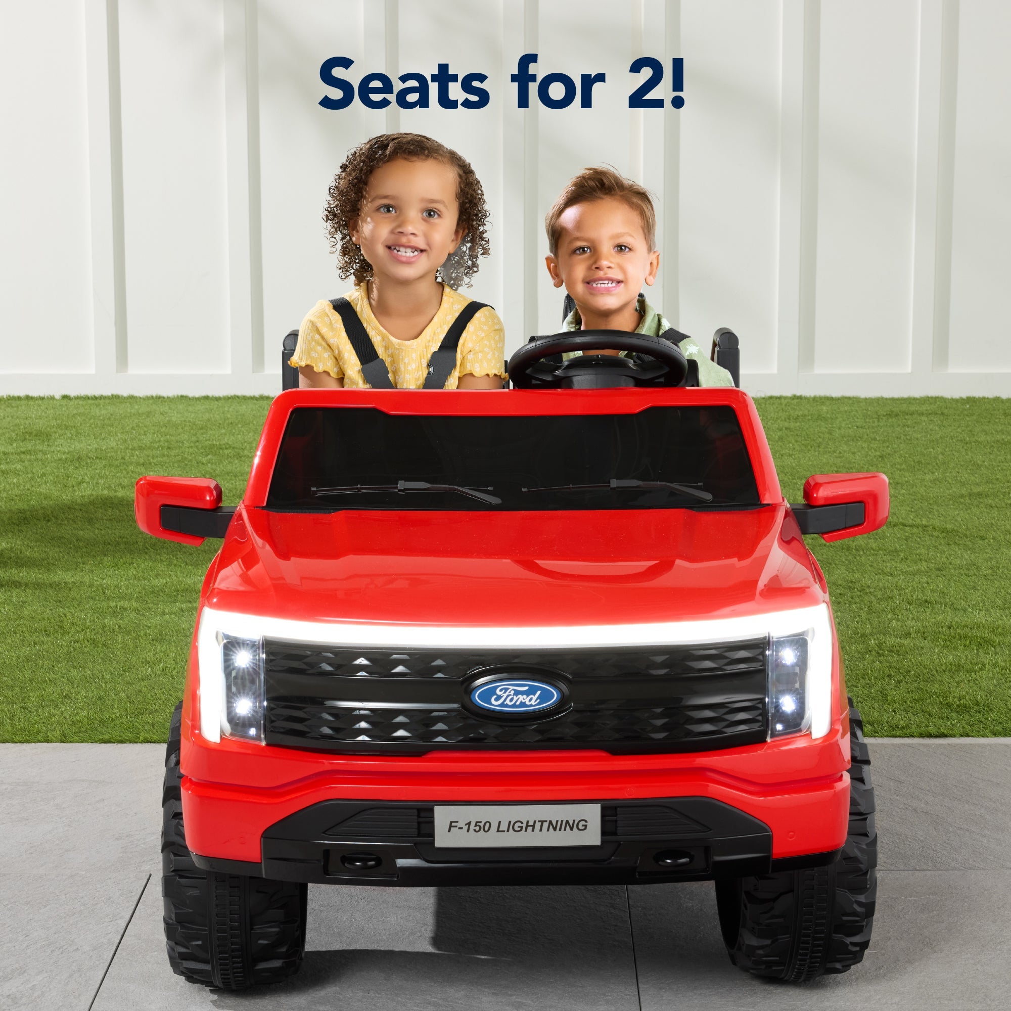 24V Kids Ride On Car Officially Licensed Ford Lightning w/ Remote 2 Speeds