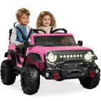 24V 2-Seater Electric Ride-On Car Truck w/ Parent Control Bluetooth