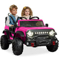 24V 2-Seater Electric Ride-On Car Truck w/ Parent Control Bluetooth