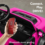 24V 2-Seater Electric Ride-On Car Truck w/ Parent Control Bluetooth